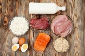 Pisua galtzeko proteina produktuak