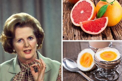 Margaret Thatcher eta Maggi Diet Foods